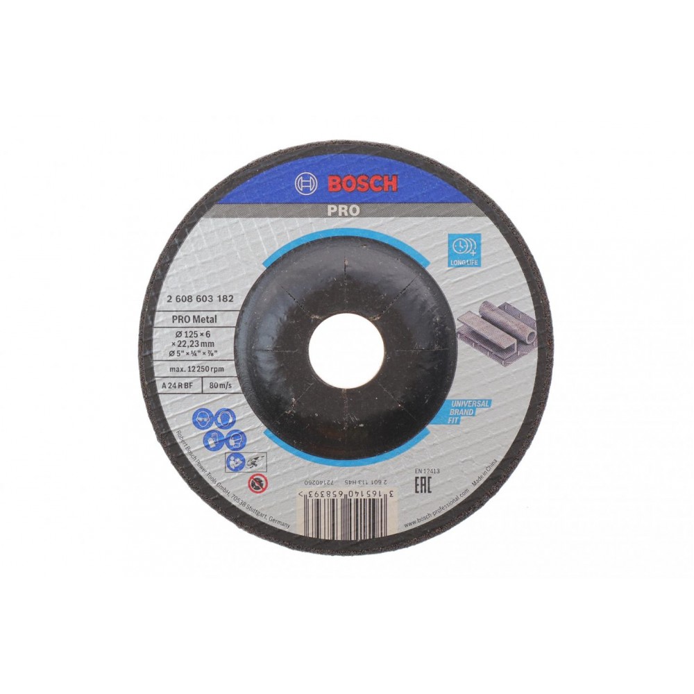 2608603182 Bosch Bosch Standard for Metal 125х6 мм