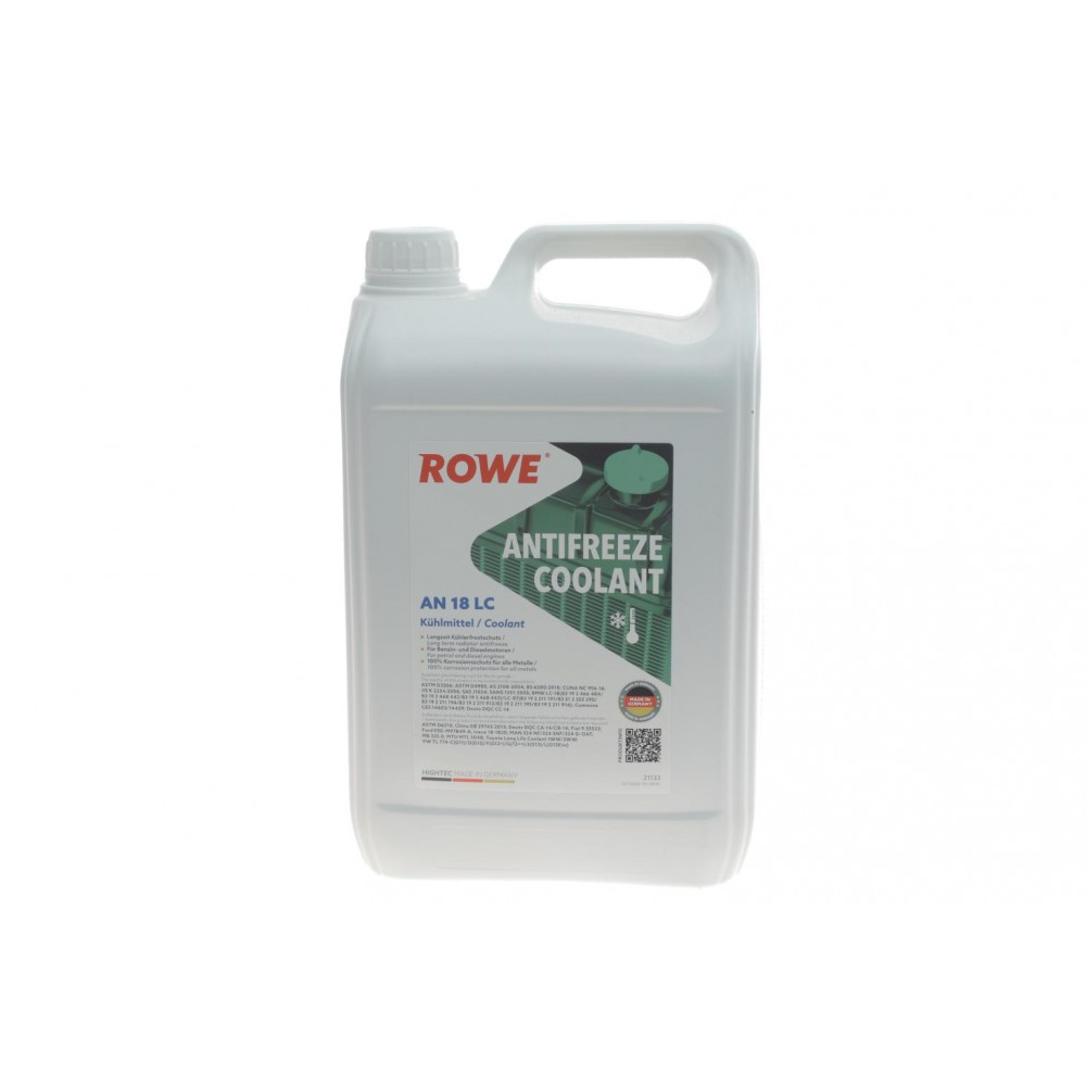 Антифриз (зелений) (5L) HIGHTEC ANTIFREEZE COOLANT AN 18 LC (1:1=-37°C) (концентрат)
