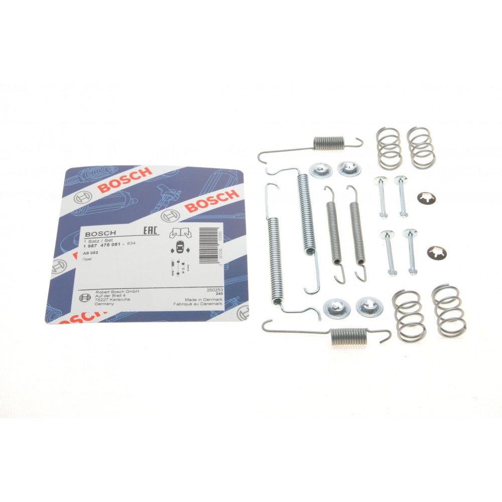 1 987 475 081 BOSCH Комплектуючі гальмівна колодка