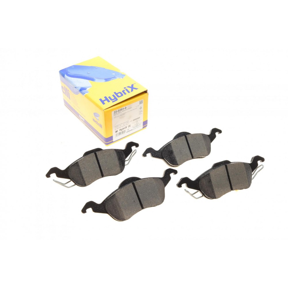 22-0291-0 METELLI КомплеК т гальмівних колодок, дискове гальмо