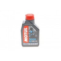 Олива моторне мінеральне MOTUL 3000 4T 10W-40, 1л (846011) (107672) купити в Україні цена