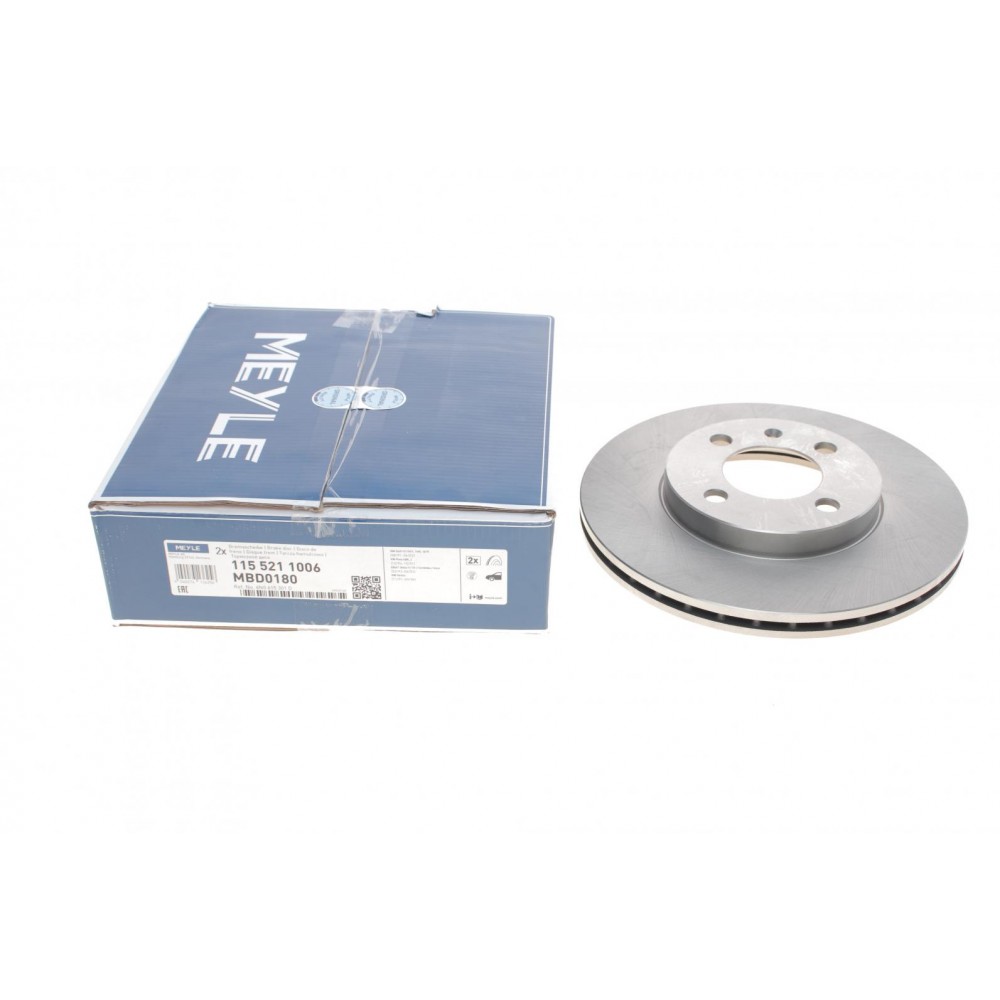 115 521 1006 MEYLE Гальмівний диск