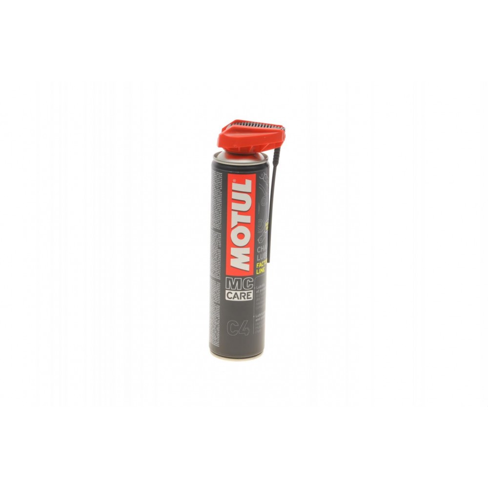 Смазка для всех типов цепей дорожных, спортивных мотоциклов MOTUL C4 Chain Lube Factory Line, 400мл (815616) (102983) купити в Україні