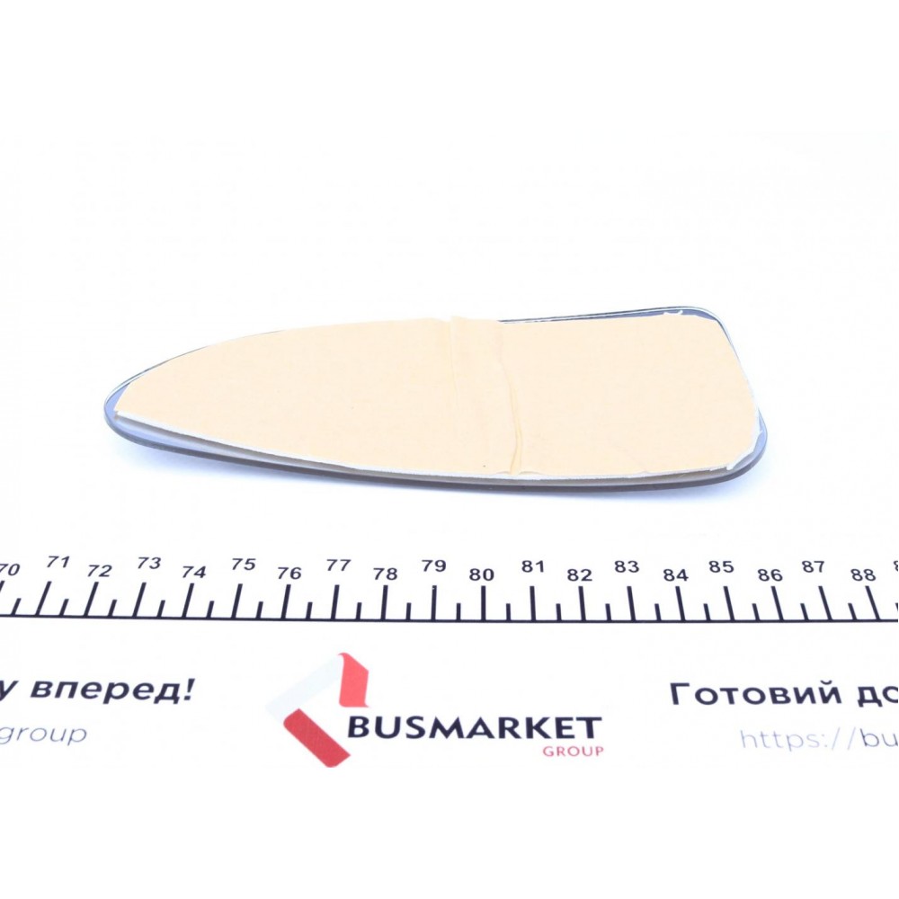 Скло дзеркала Opel Movano/ Renault Master 04-09 (нижнє/L)