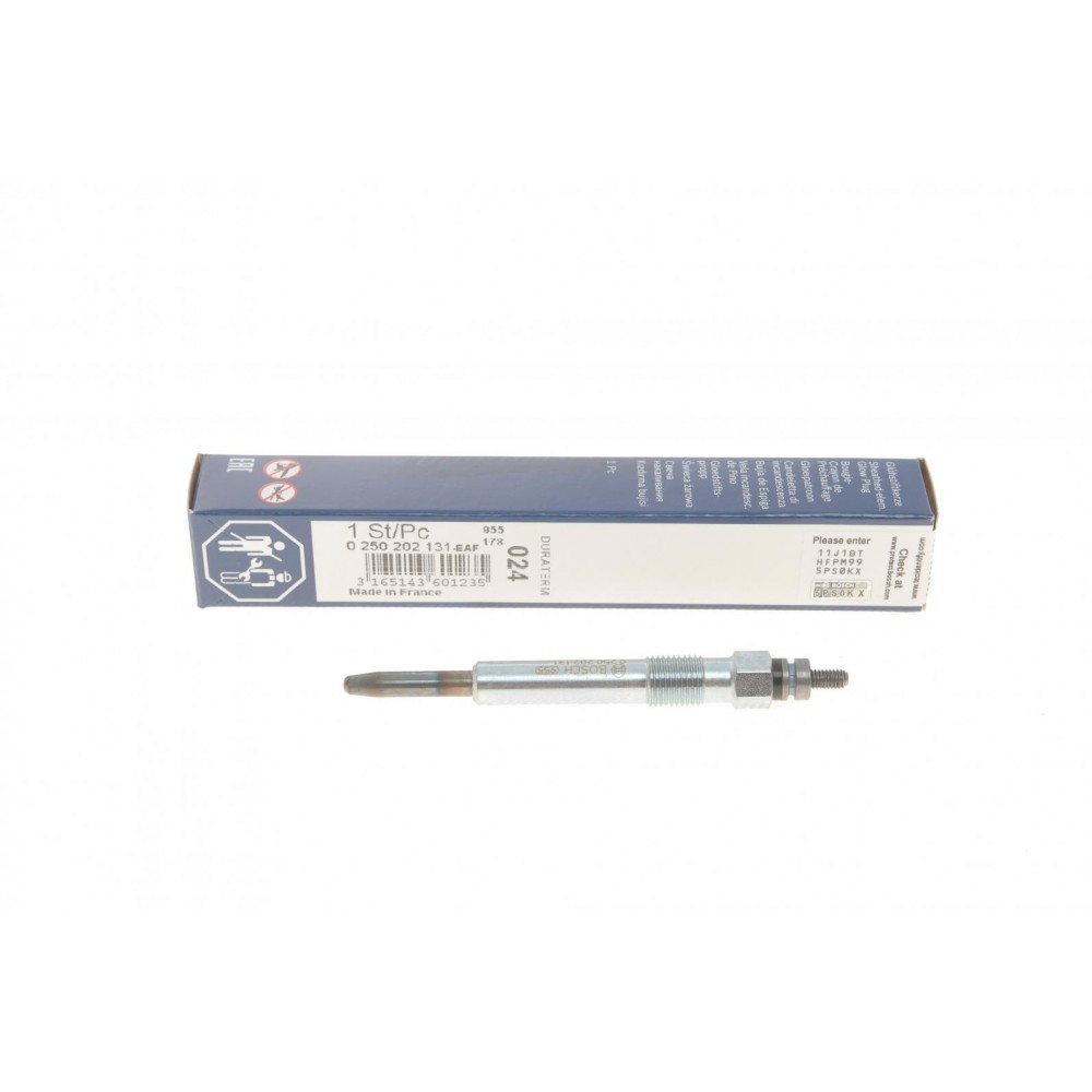 0 250 202 131 BOSCH Свічка розжарювання