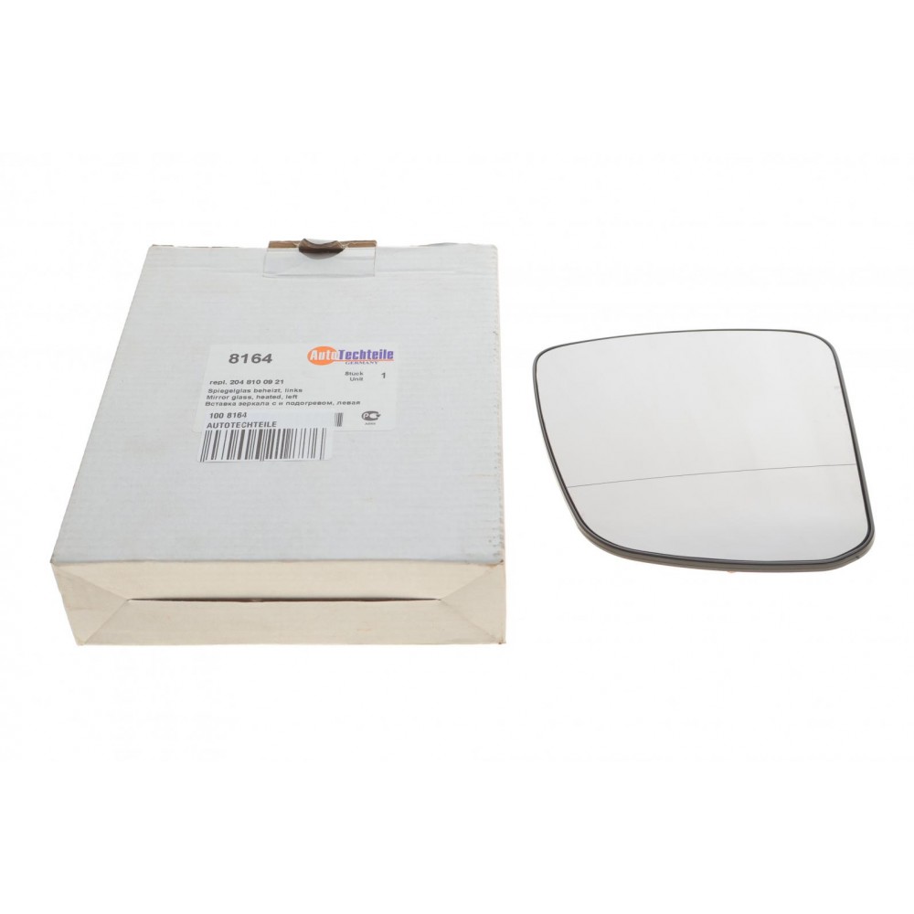 Скло дзеркала (з підігрівом) MB C-class (W204) 07-15 (L)