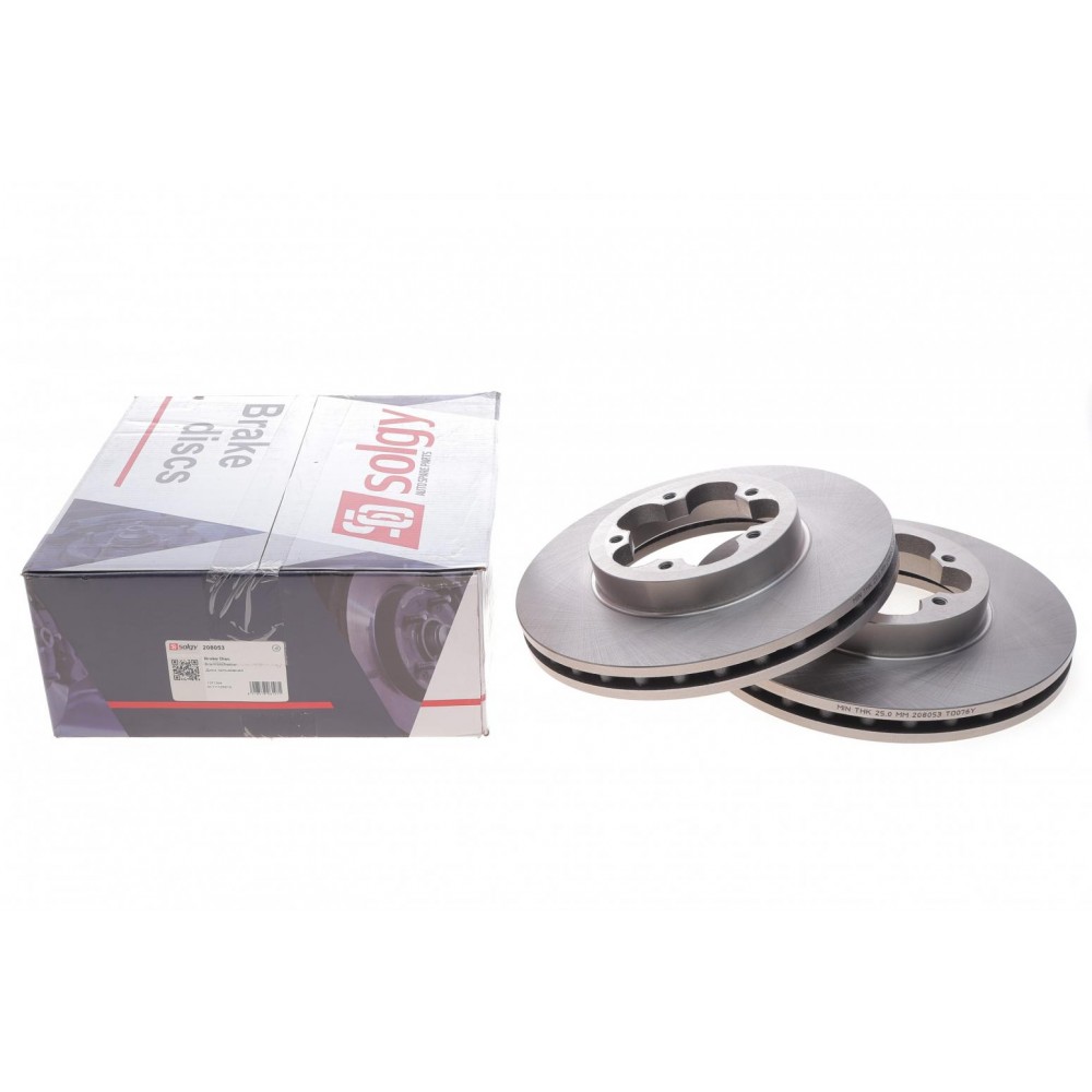 Диск гальмівний (передній) Ford Transit 06- (280x28)