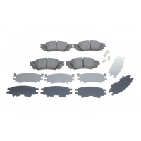 Колодки гальмівні (задні) Toyota C-HR 16--/Rav4 18-/Lexus RX 15- (Akebono)