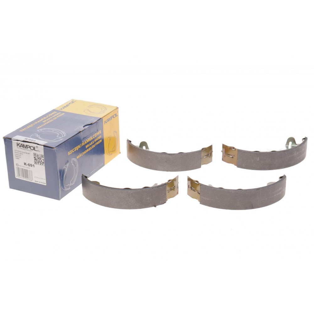 Колодки гальмівні (задні) Hyundai Elantra 90-10 (барабанні) (203.2x38)