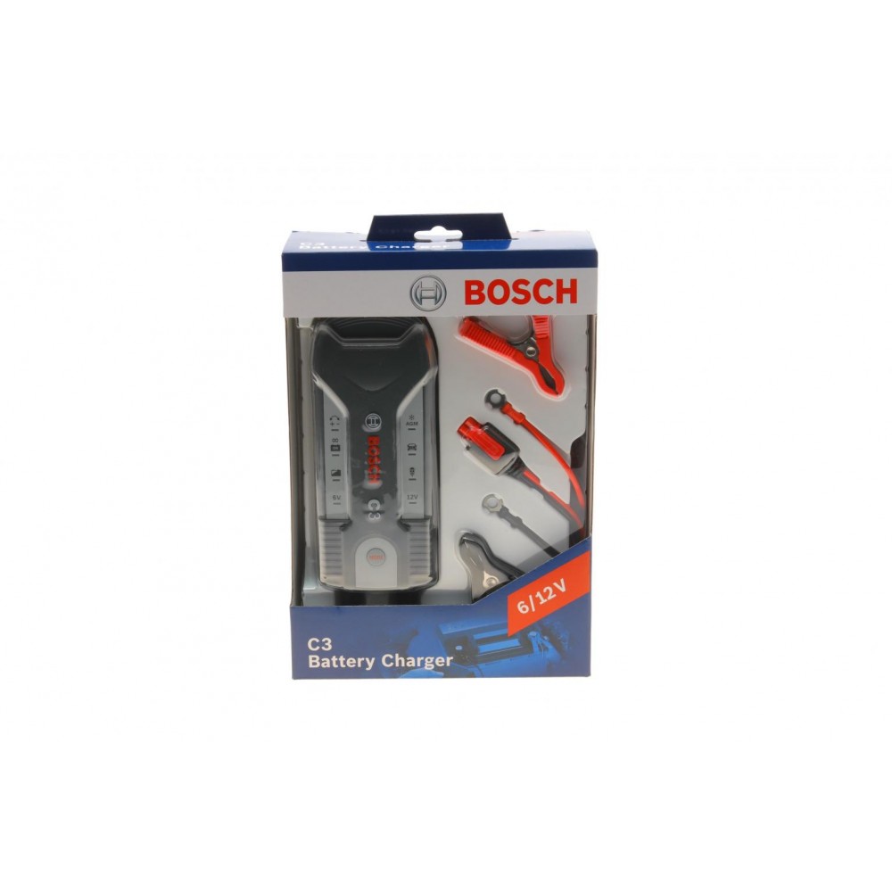 BOSCH Зарядний пристрій C-3 New (6V2Ah-14Ah 12V 14Ah-120Ah)
