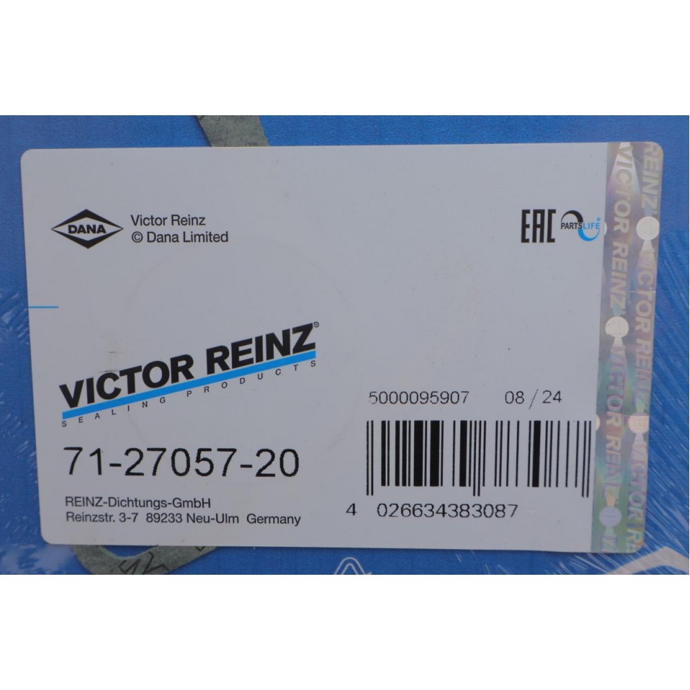 Прокладка колектора впускного MB OM603