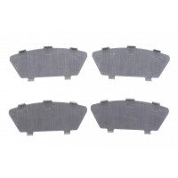Комплект протискрипних пластин (задніх) Subaru Impreza 99-/Forester 02-12/Saab 9-2X 04-06 (Akebono)
