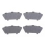 Комплект протискрипних пластин (задніх) Subaru Impreza 99-/Forester 02-12/Saab 9-2X 04-06 (Akebono)