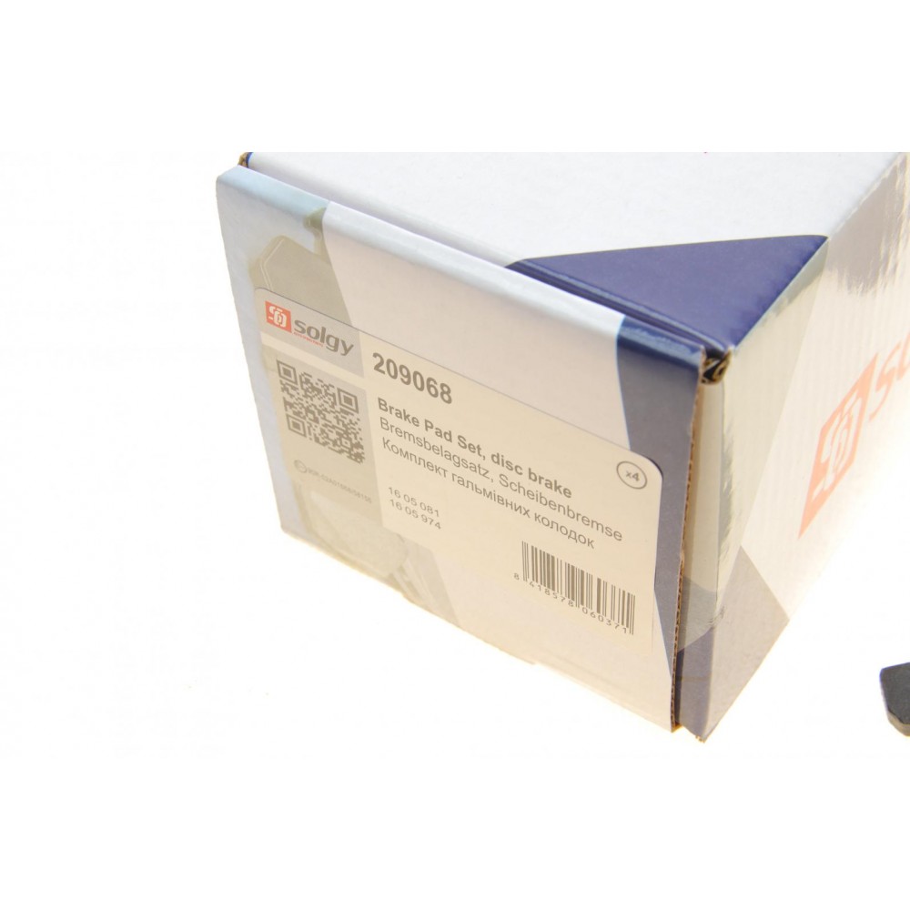 Колодки гальмівні (передні) Opel Combo 01-04