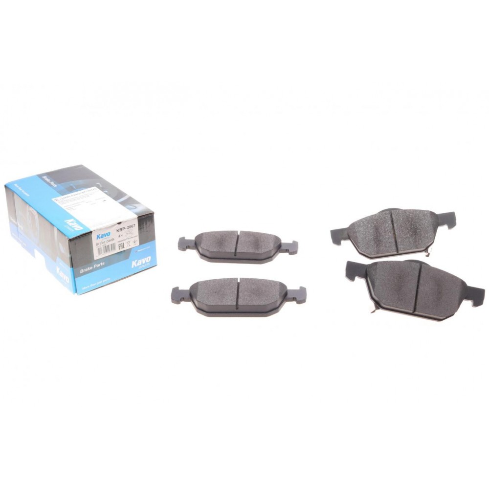 KBP-2067 KAVO PARTS Комплект гальмівних колодок дисковий гальм