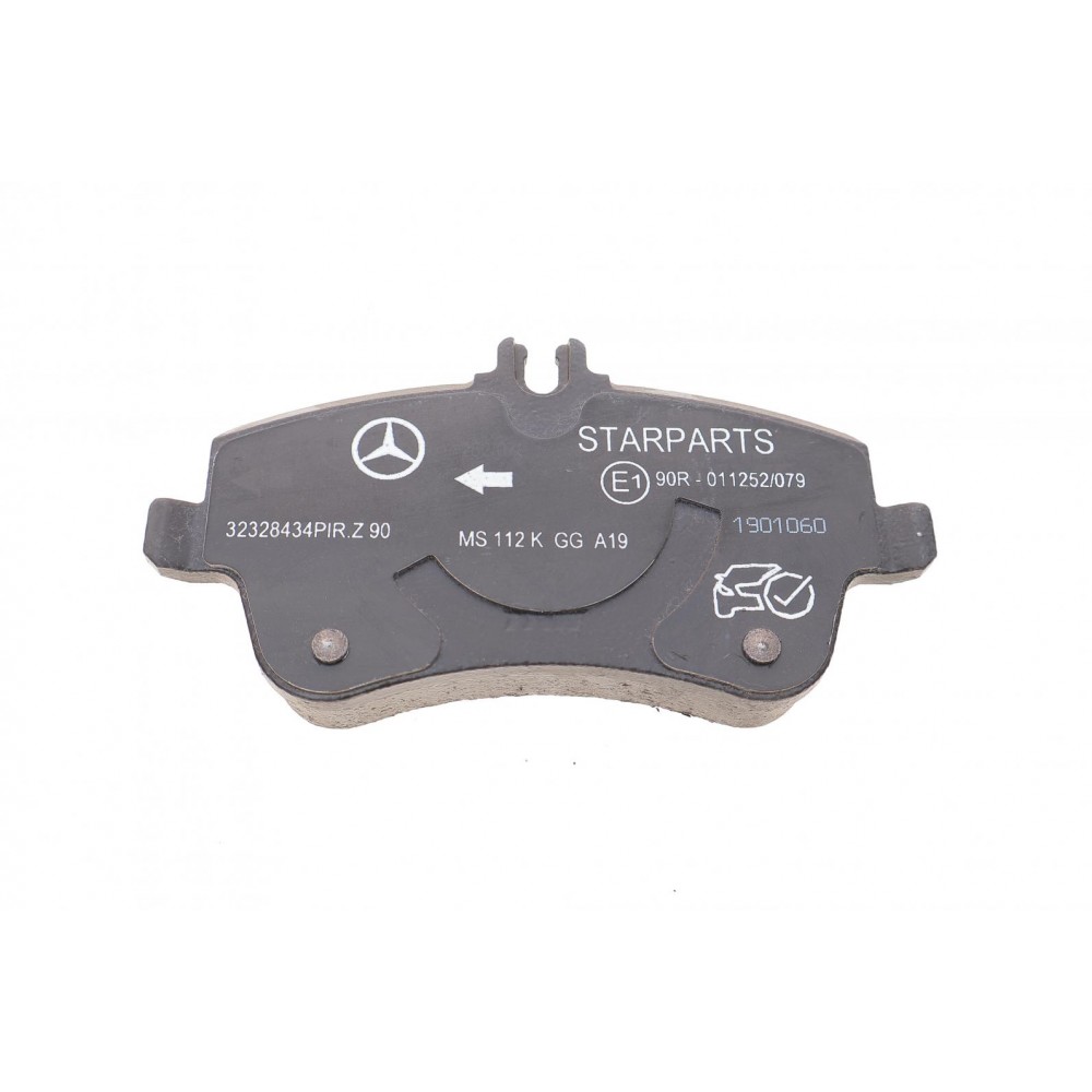 Колодки гальмівні (передні) MB C-class (W203/CL203/S203) 00-11