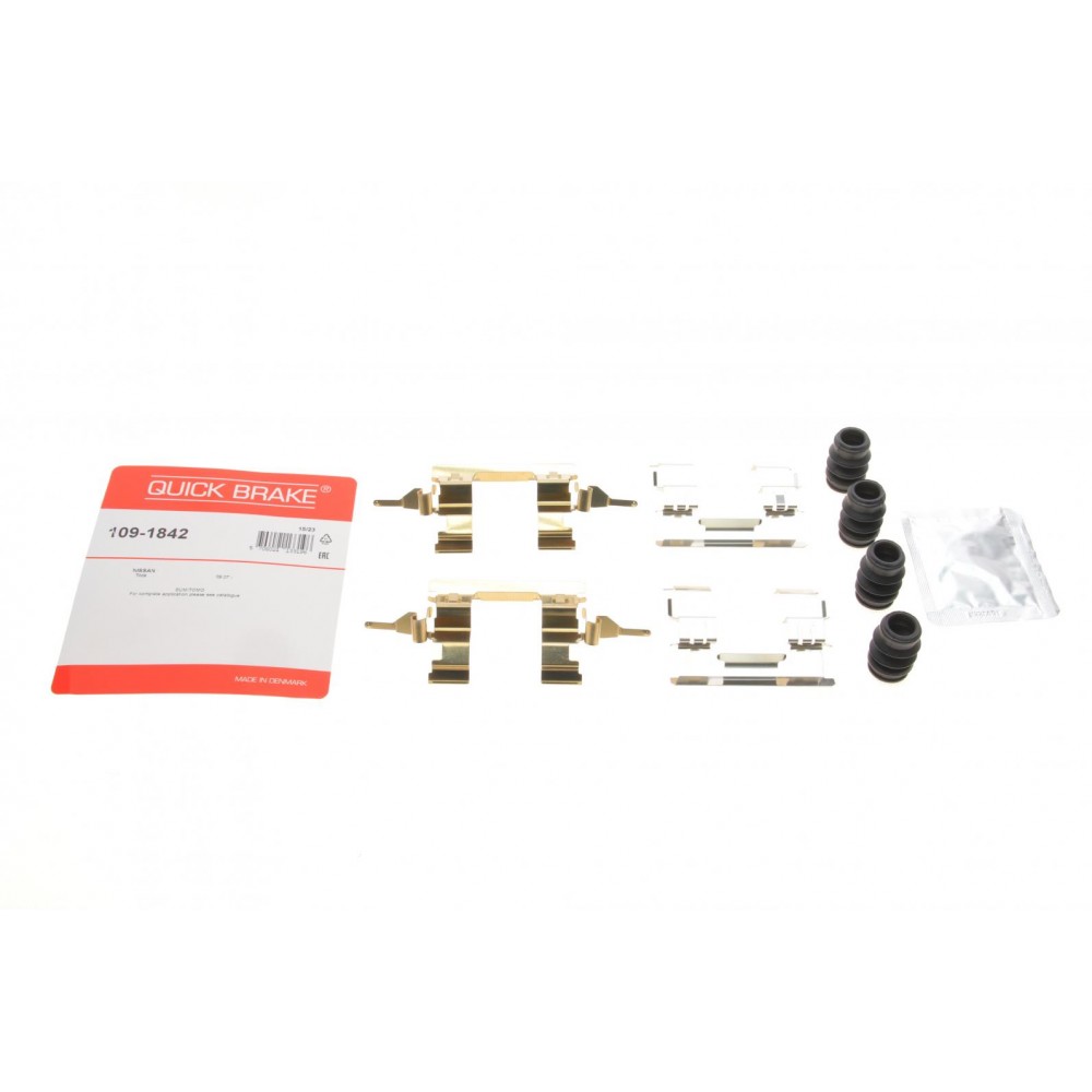 109-1842 QUICK BRAKE Комплектуючі колодки дискового гальма