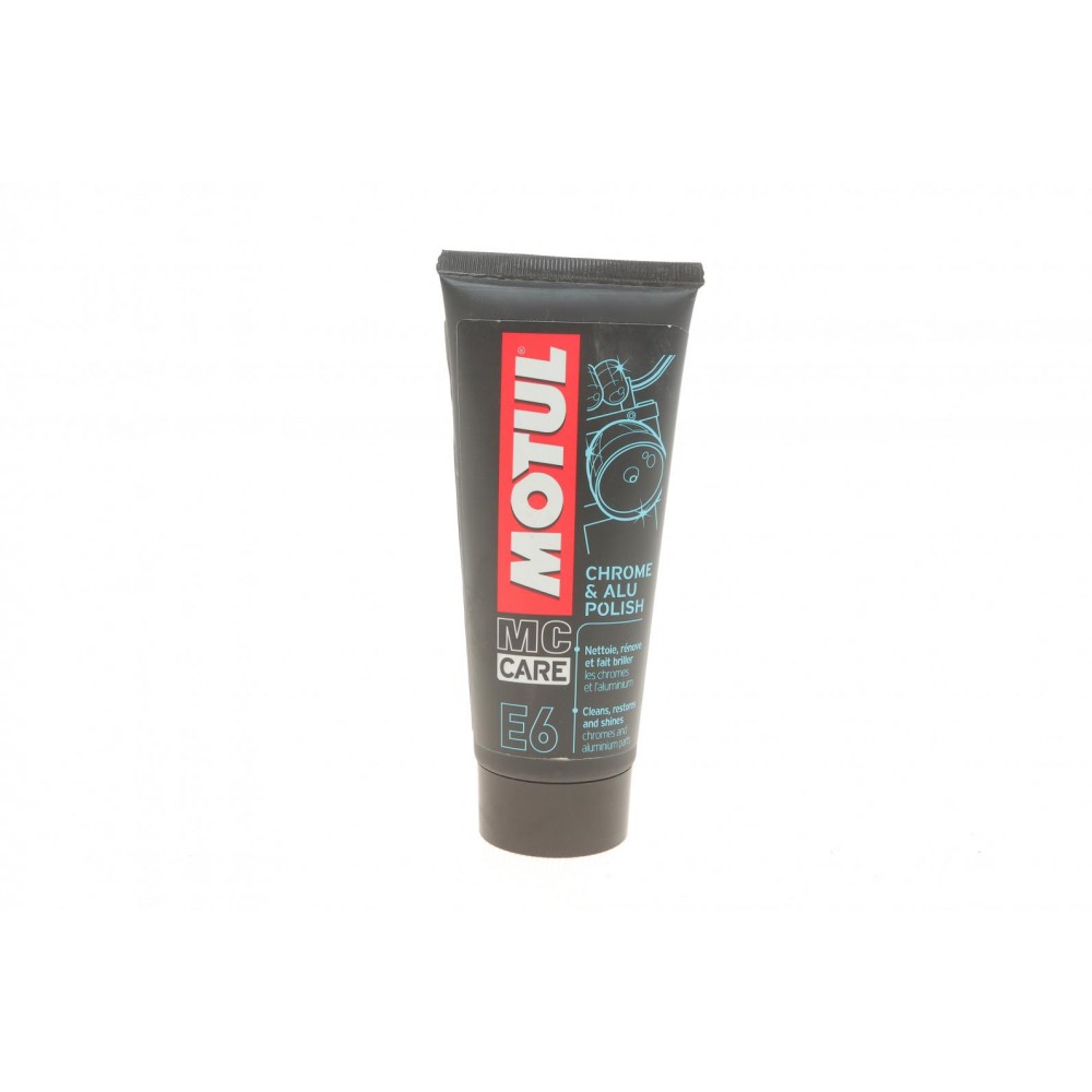 Средство для придания блеска мотоциклу MOTUL E6 Chrome & Alu Polish, 100мл (103001) купити в Україні