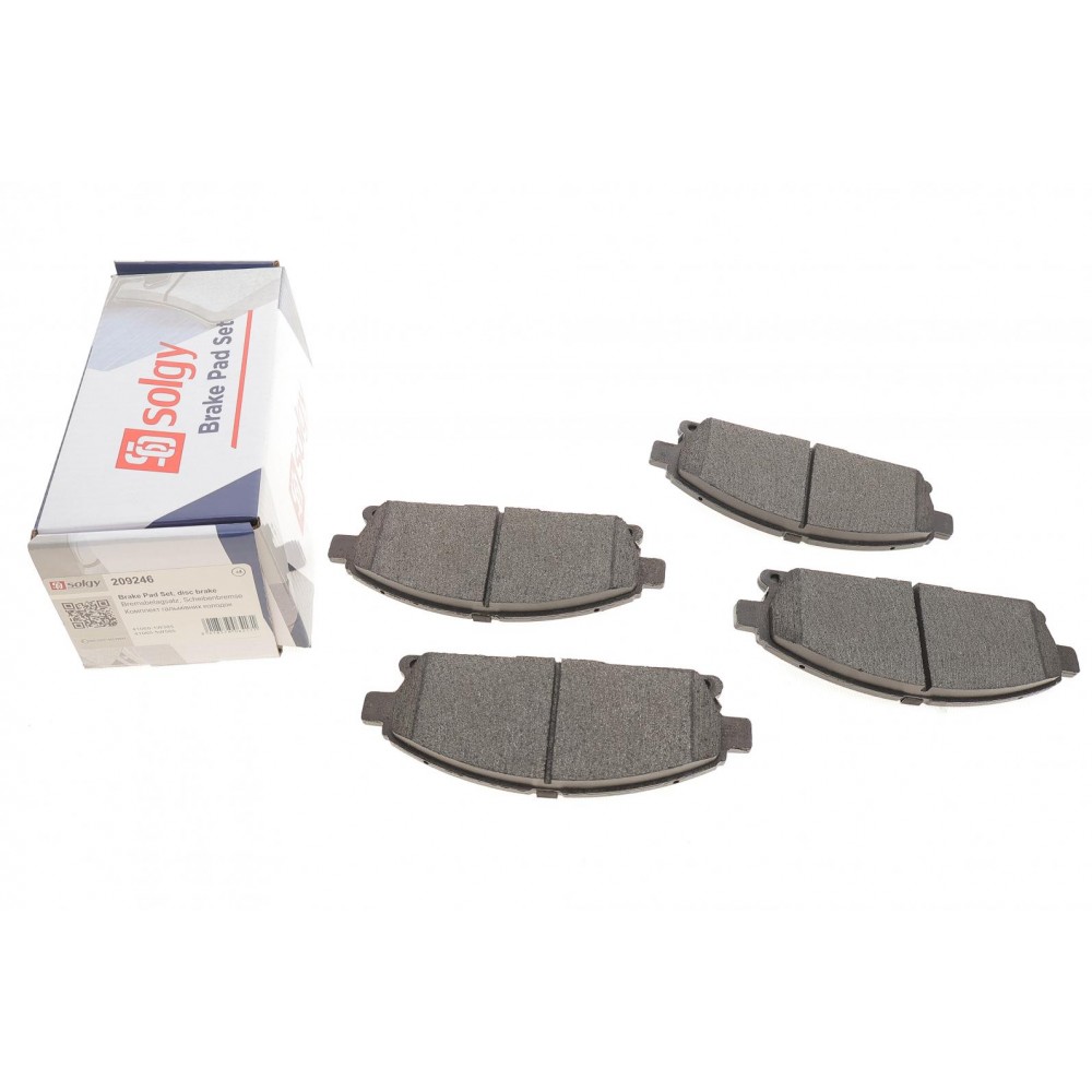 Колодки гальмівні (передні) Nissan X-Trail 01-13/Pathfinder 97-04