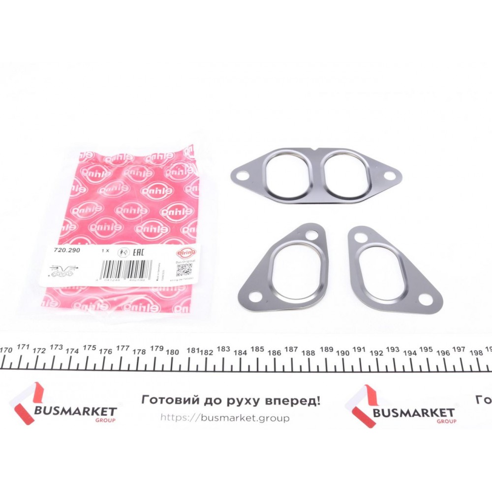 720.290 ELRING Комплект прокладок випускний колектор
