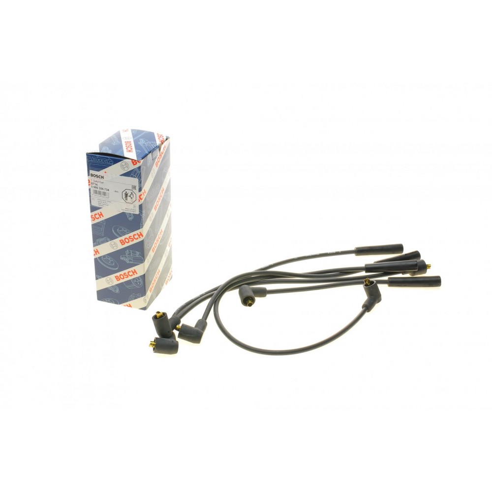 0 986 356 734 BOSCH Комплект дротів запалювання