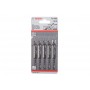 2608630040 Bosch Bosch Полотно пилочное для электролобзика по дереву T144D, 4-5.2х100мм, 5шт