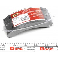 Накладки колодок гальмівних MB 407-507 (274x79mm)