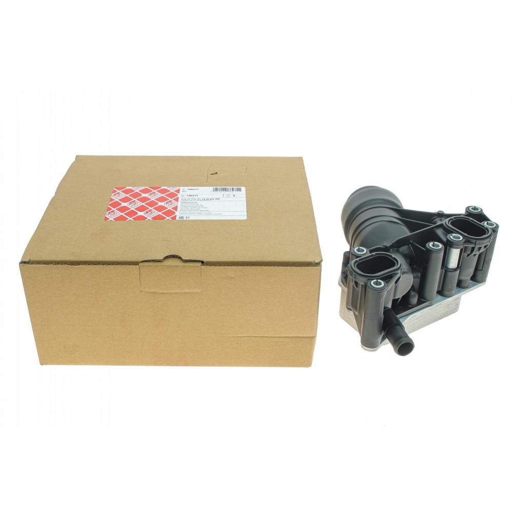 Корпус фільтра масляного Renault Trafic 1.6 dCi 14- (теплообмінник)