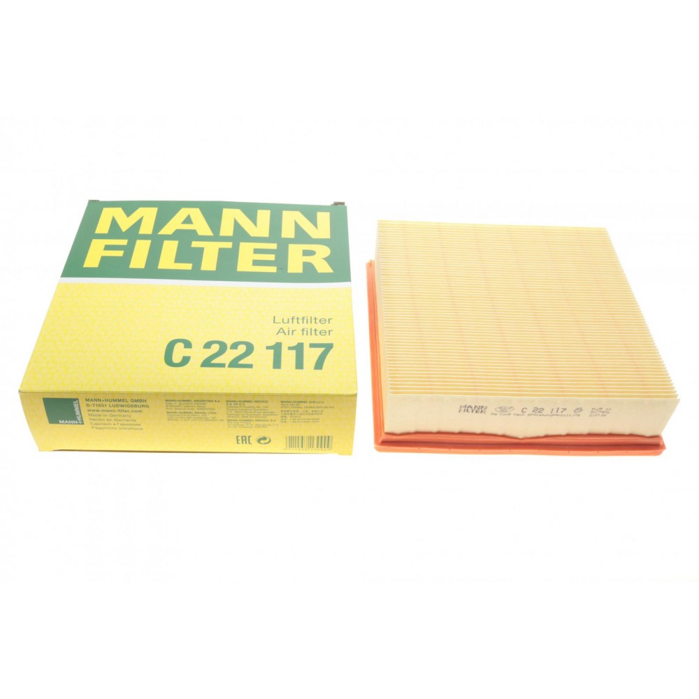 C 22 117 MANN-FILTER Повітряний фільтр