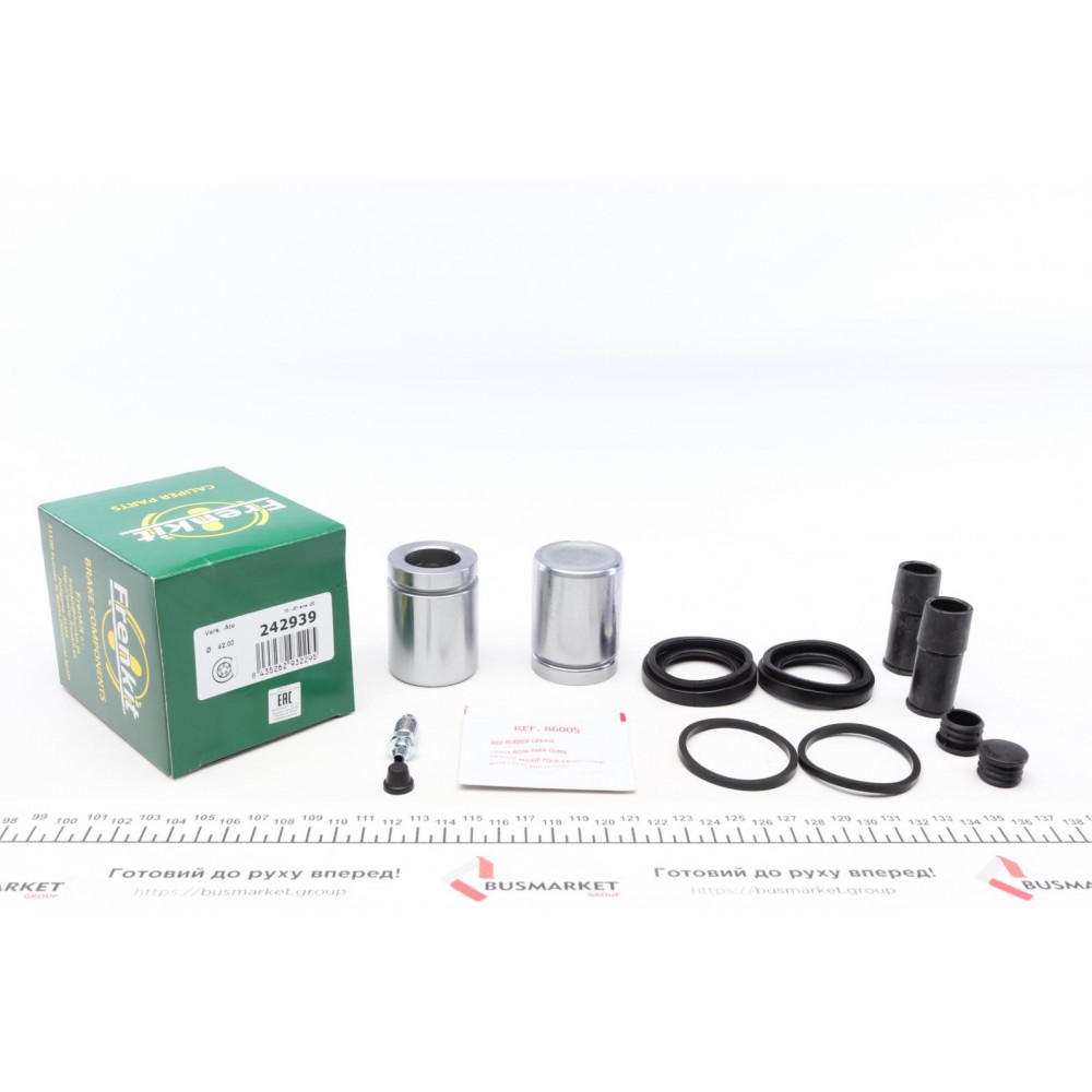 Ремкомплект супорта (переднього) BMW X5 (E53) 00-06 (d=42mm) (+2 поршня) (Ate)