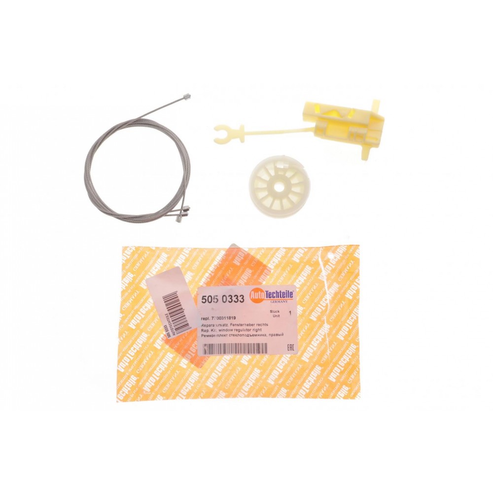 Ремкомплект склопідіймача Opel Vivaro/Renault Trafic II 01- (R)