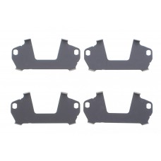 Комплект протискрипних пластин (передніх) Citroen C2/C3 02-12