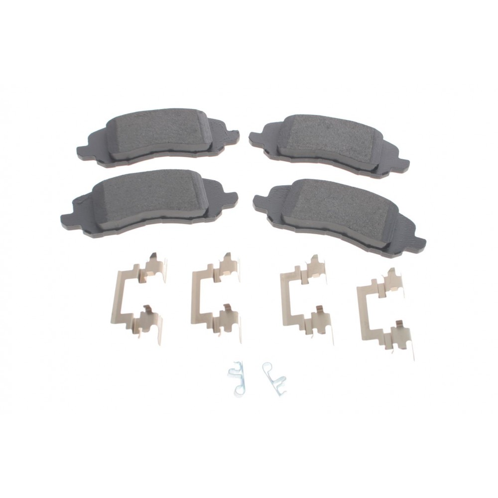 2458301 TEXTAR Комплект гальмівних колодок дисковий гальм