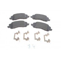 2458301 TEXTAR Комплект гальмівних колодок дисковий гальм