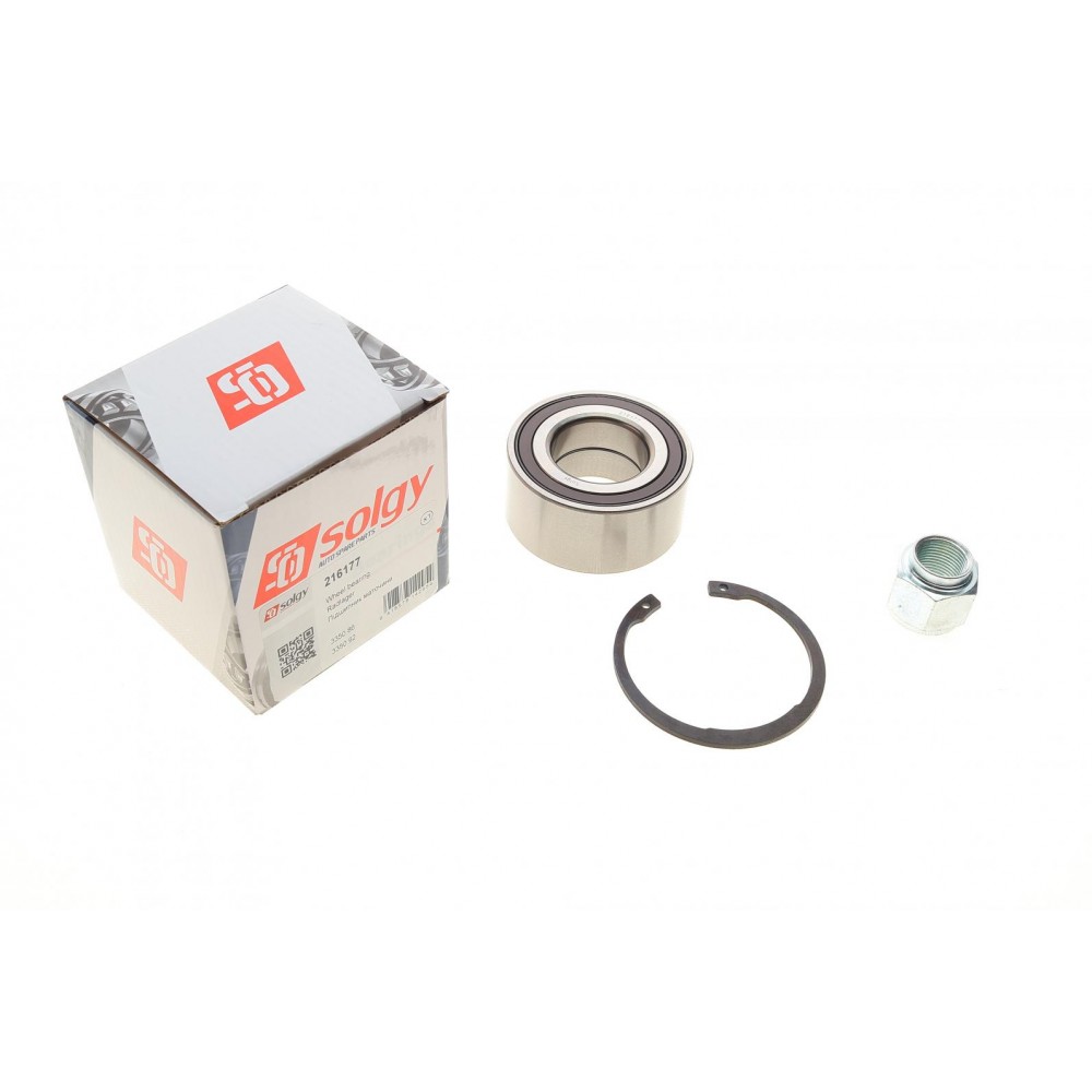 Підшипник маточини (передньої) Citroen C3/Peugeot 207/208 02- (37x72x33) (+ABS) (к-кт)