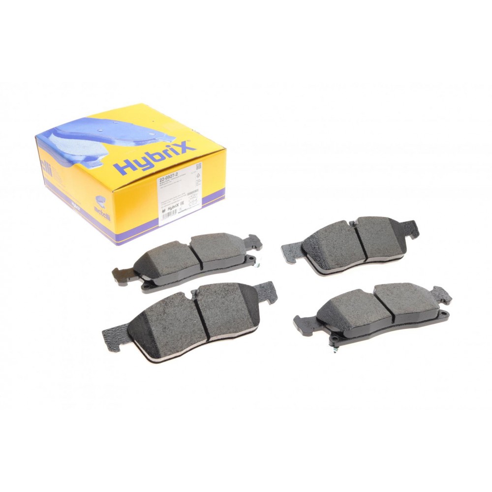 22-0927-2 METELLI Комплект гальмівних колодок дисковий гальм