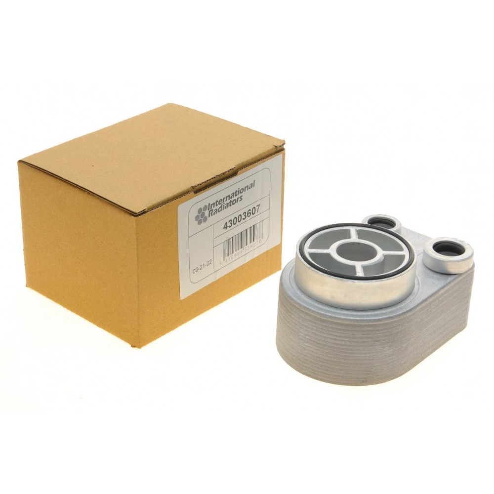 43003607 VAN WEZEL масляний радіатор двигунне олива