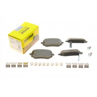 2286101 TEXTAR Комплект гальмівних колодок дисковий гальм
