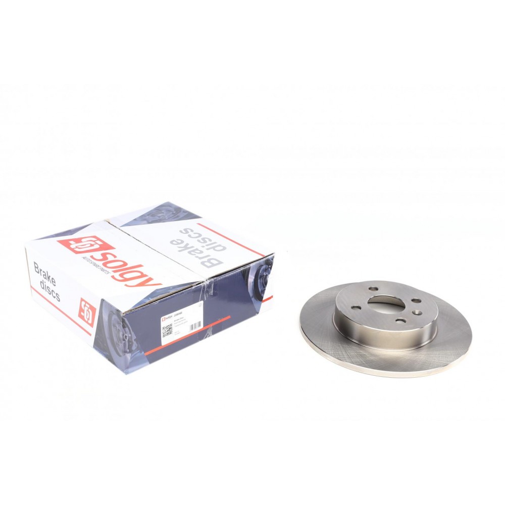 Диск гальмівний (задній) Opel Combo 1.3CDTI-1.7DTI 16V 01- (264x10)