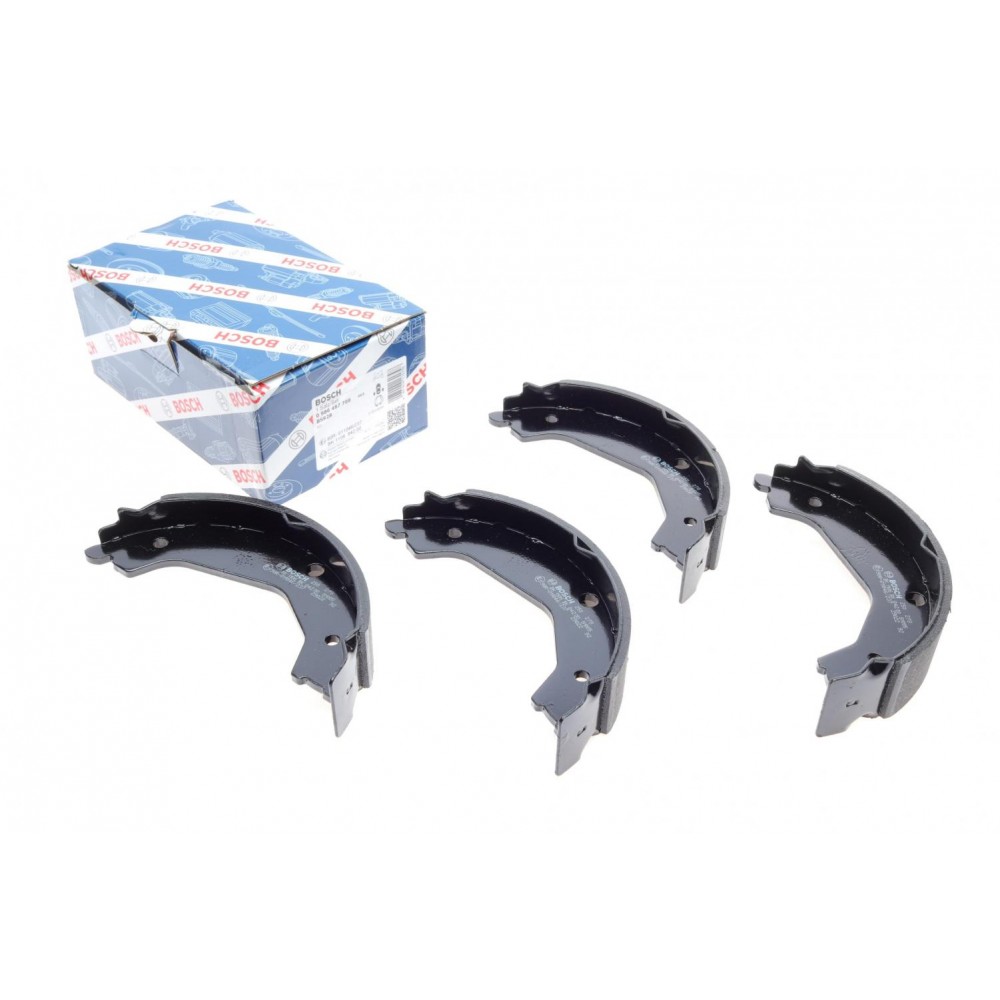 0 986 487 708 BOSCH Комплект гальмівних колодок, стояночная тормозная система