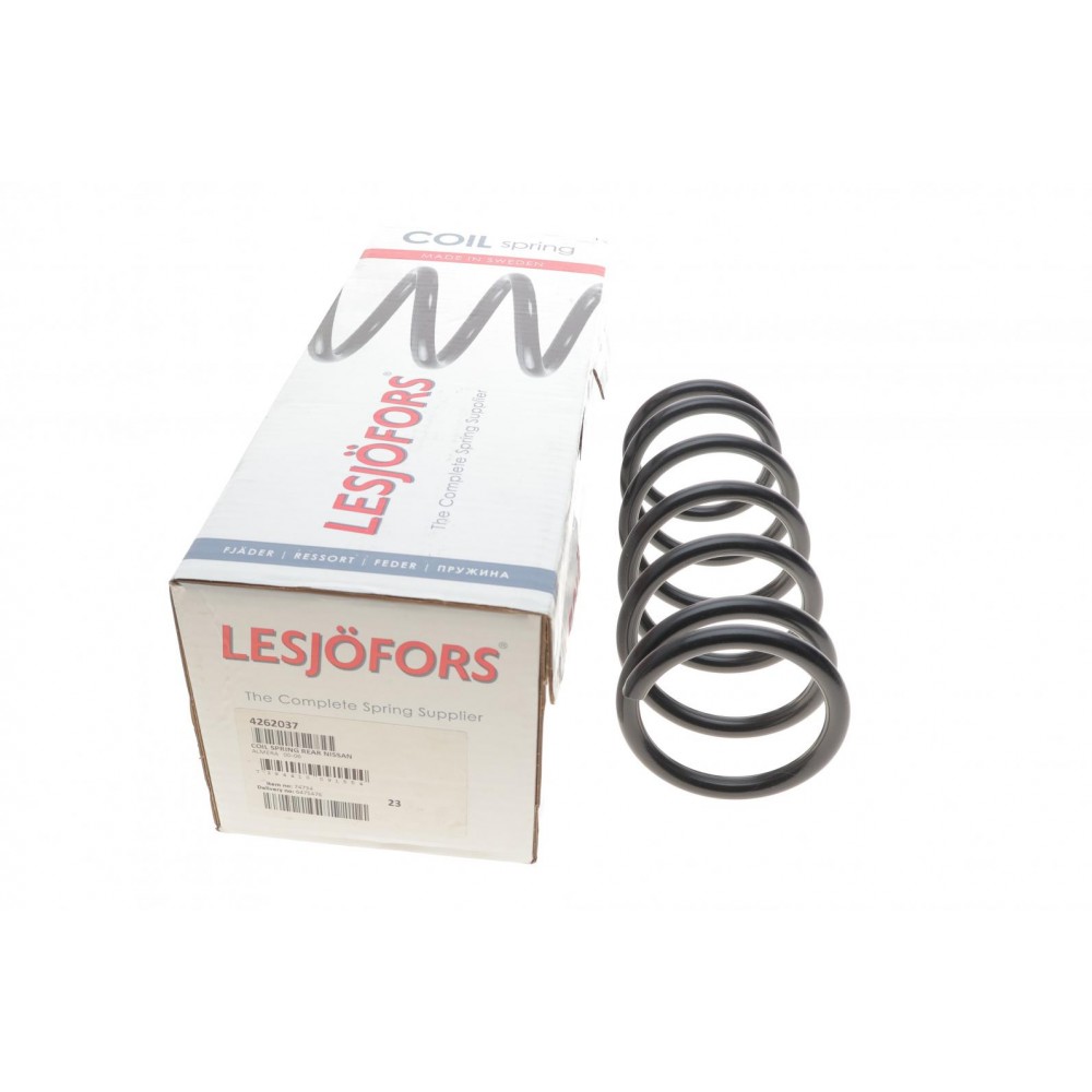 4262037 LESJÖFORS Пружина ходової частини