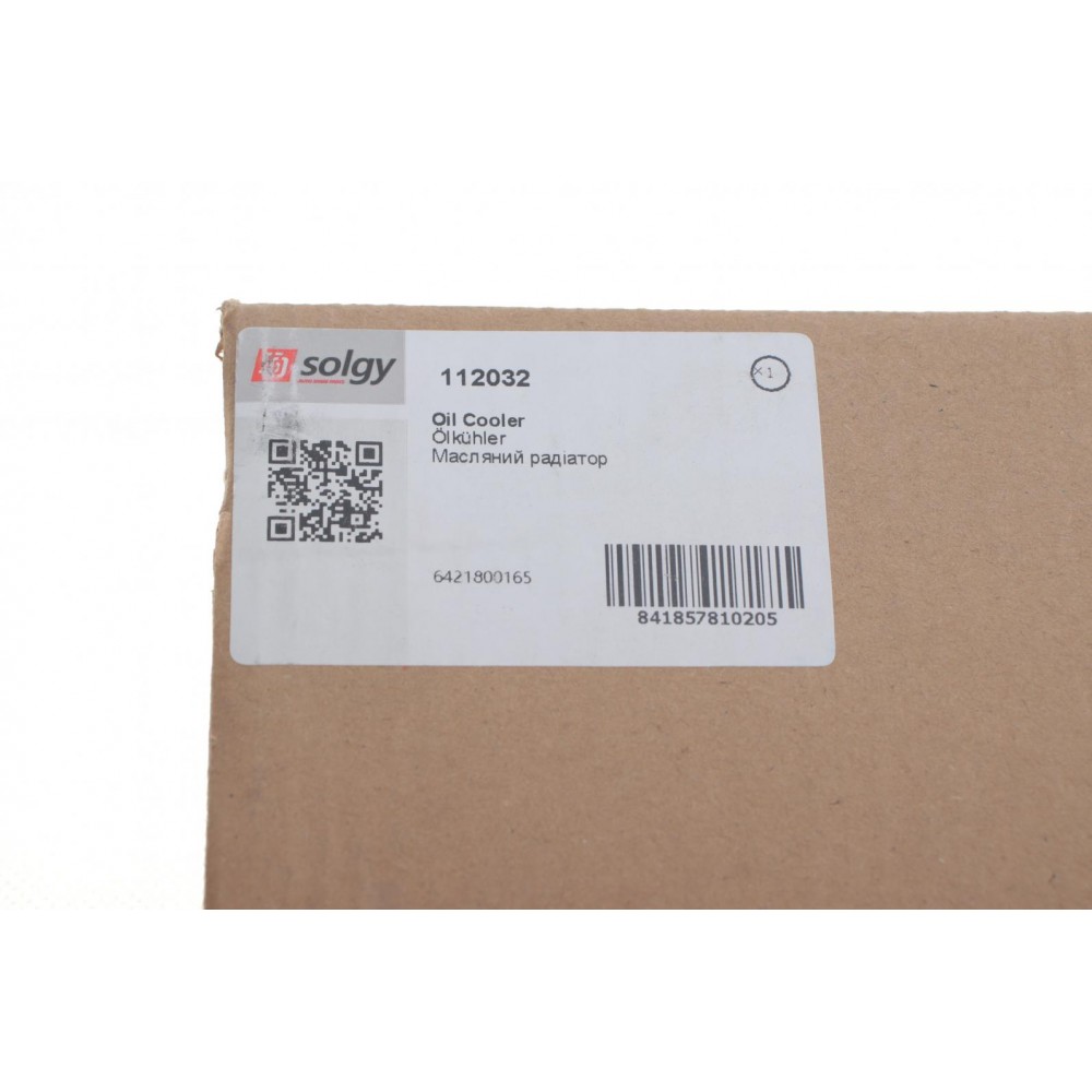 Радіатор масляний MB Sprinter OM642 (теплообмінник)