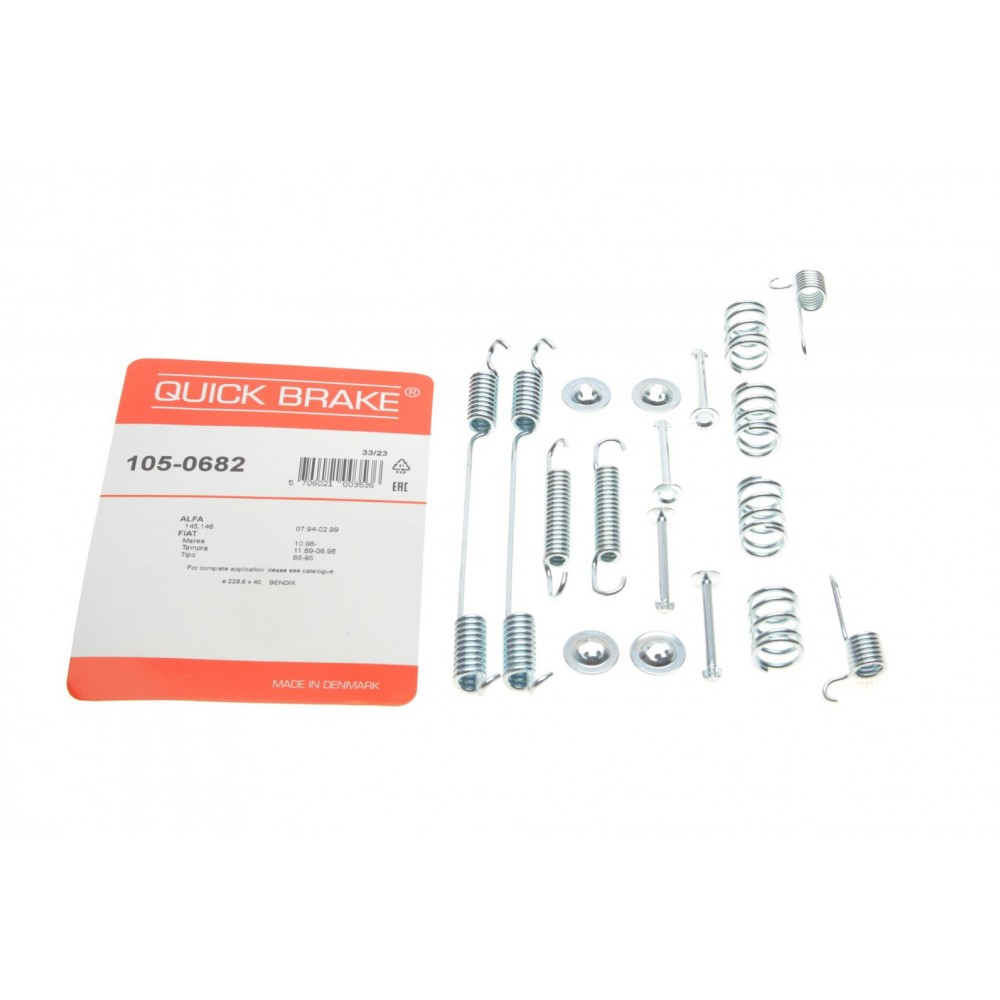 105-0682 QUICK BRAKE Комплектуючі гальмівна колодка