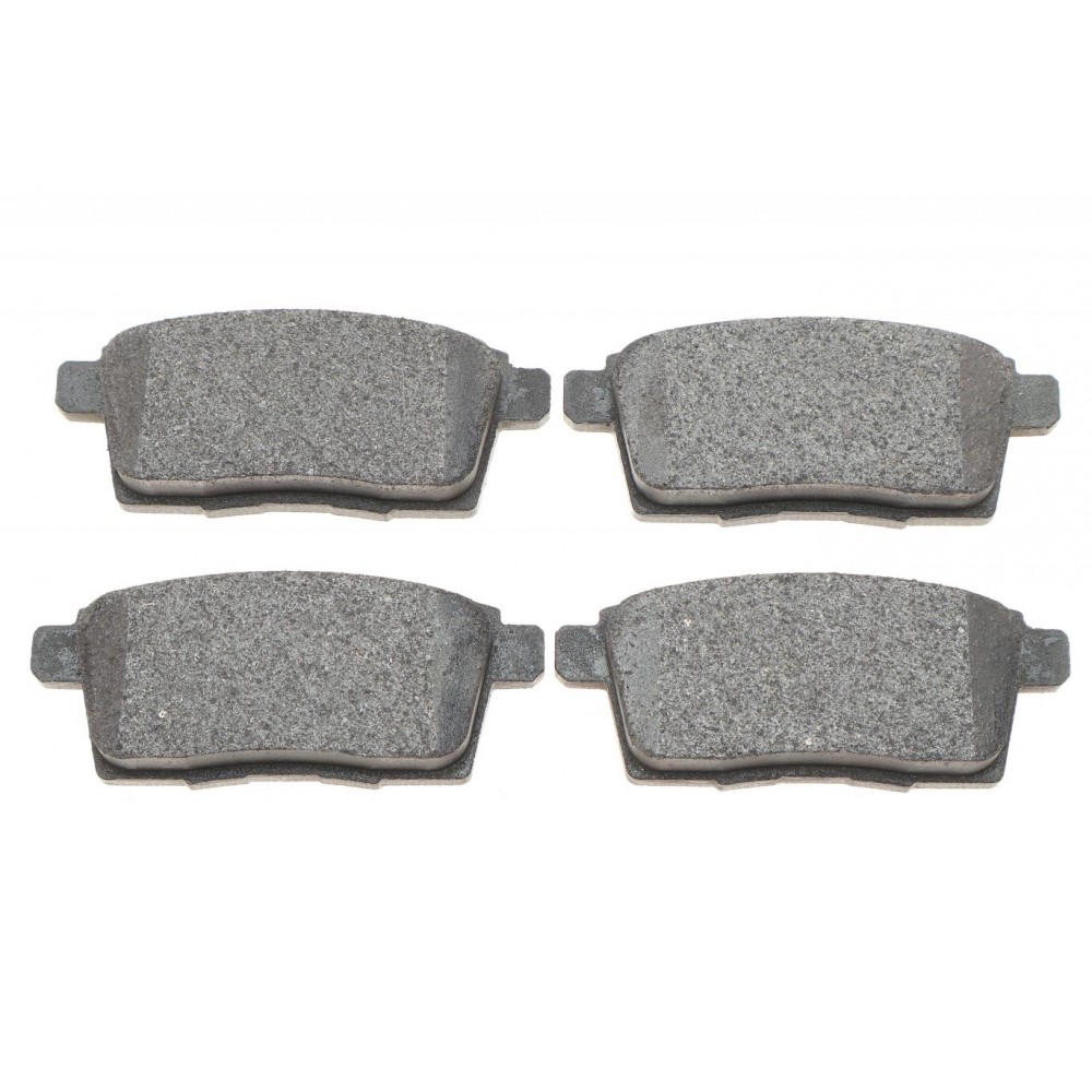 2454501 TEXTAR Комплект гальмівних колодок дисковий гальм