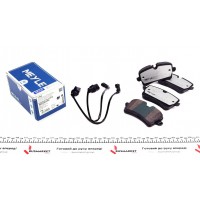 025 246 0617/PD MEYLE Комплект гальмівних колодок дисковий гальм