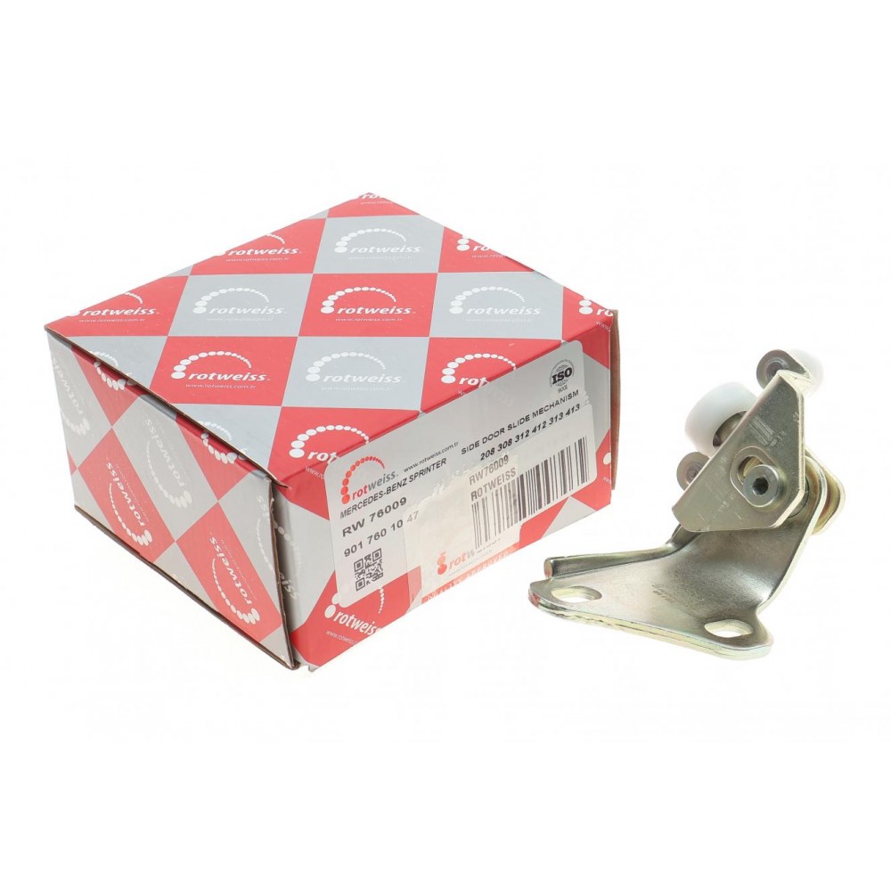 Ролик дверей (бічних/верхній) MB Sprinter/VW LT 96-06 (з кронштейном)