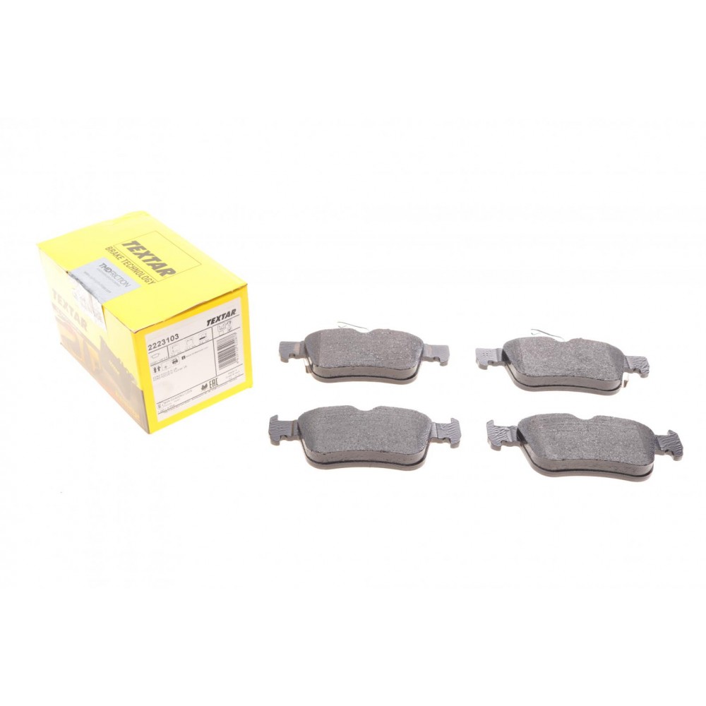 2223103 TEXTAR Комплект гальмівних колодок дисковий гальм