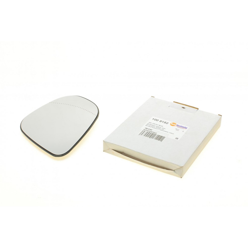 Скло дзеркала (з підігрівом) Renault Kangoo 1.5 dCi/1.6 16V 08- (L)