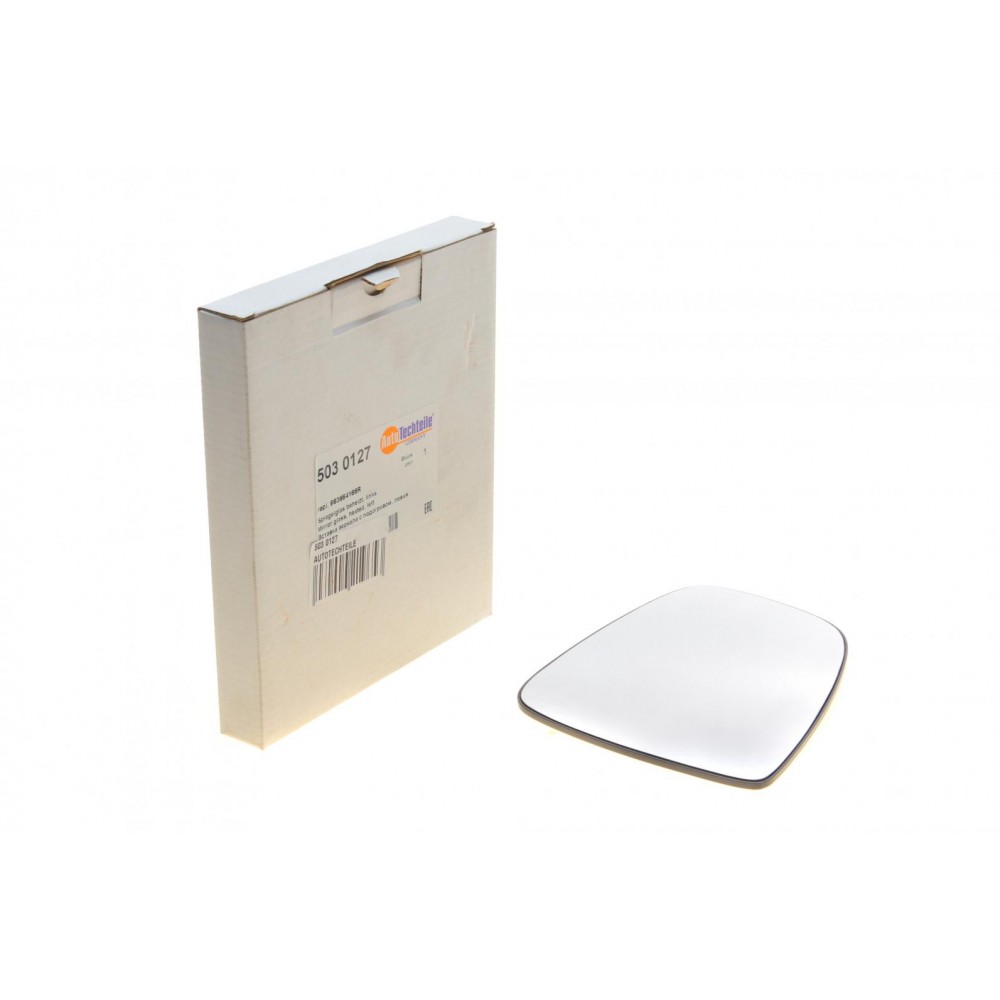 Скло дзеркала (з підігрівом) Renault Duster 13-/Logan 12- (L)