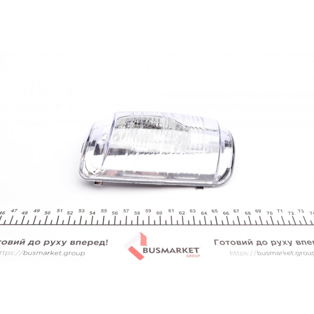 Повторювач повороту на дзеркало Ford Transit 14- (L) (білий)